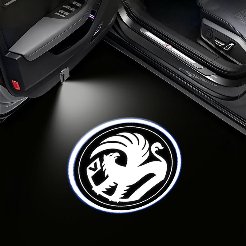 Car styling Auto Door LED Decoration Wireless Welcome Light Logo ProjectorFor Opel Insignia Astra Antara Meriva Zafira H G Corsa