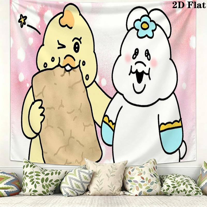 Cute Cartoon Style Pattern Home Decor Tapestry, Wall Hanging, Decorative RV Wall Cloth.ZGT0914243