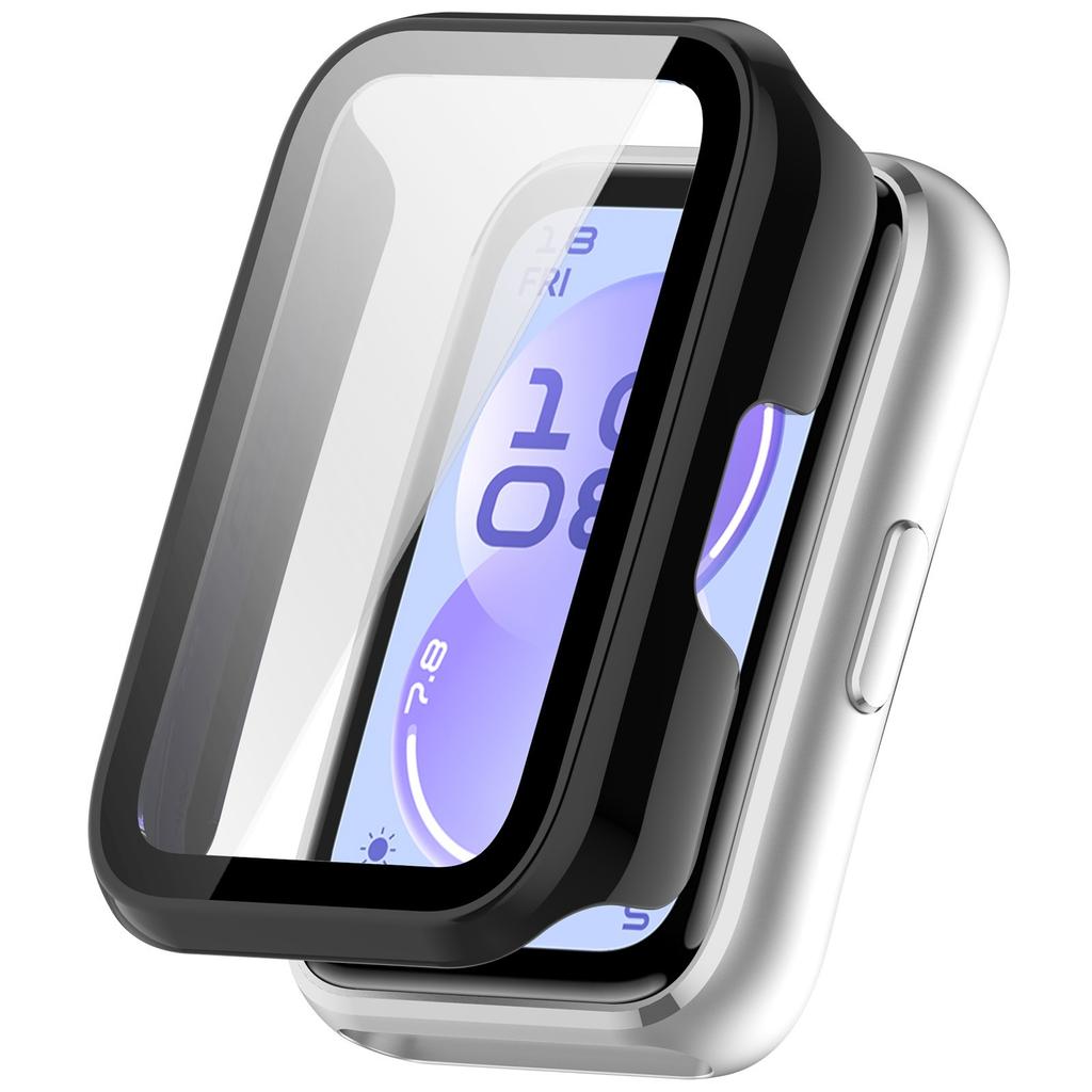 PC Case for Huawei Band 11/11 Pro Screen Protector All-Around Bumper Shell Tempered Glass Cover for Huawei Band 11 Accessories