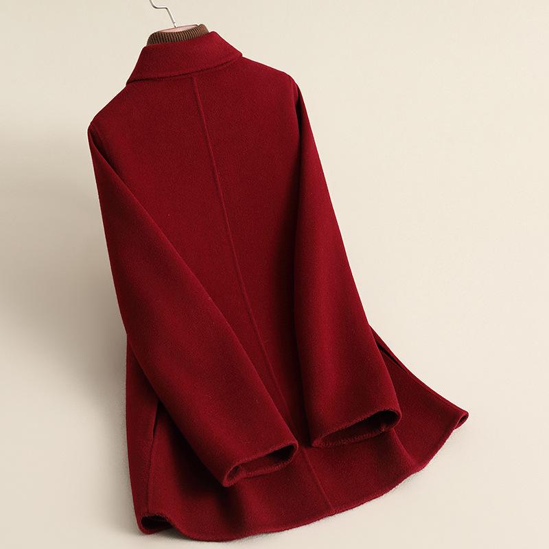 Autumn New Short Wool Woolen Coat High-end Small Woolen Coat Coat