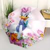 1pc Daisy Duck Automatic Opening and Closing Folding - A Good Choice for Gifts, Fashionable and Convenient Umbrella With Cute Cartoon Charac