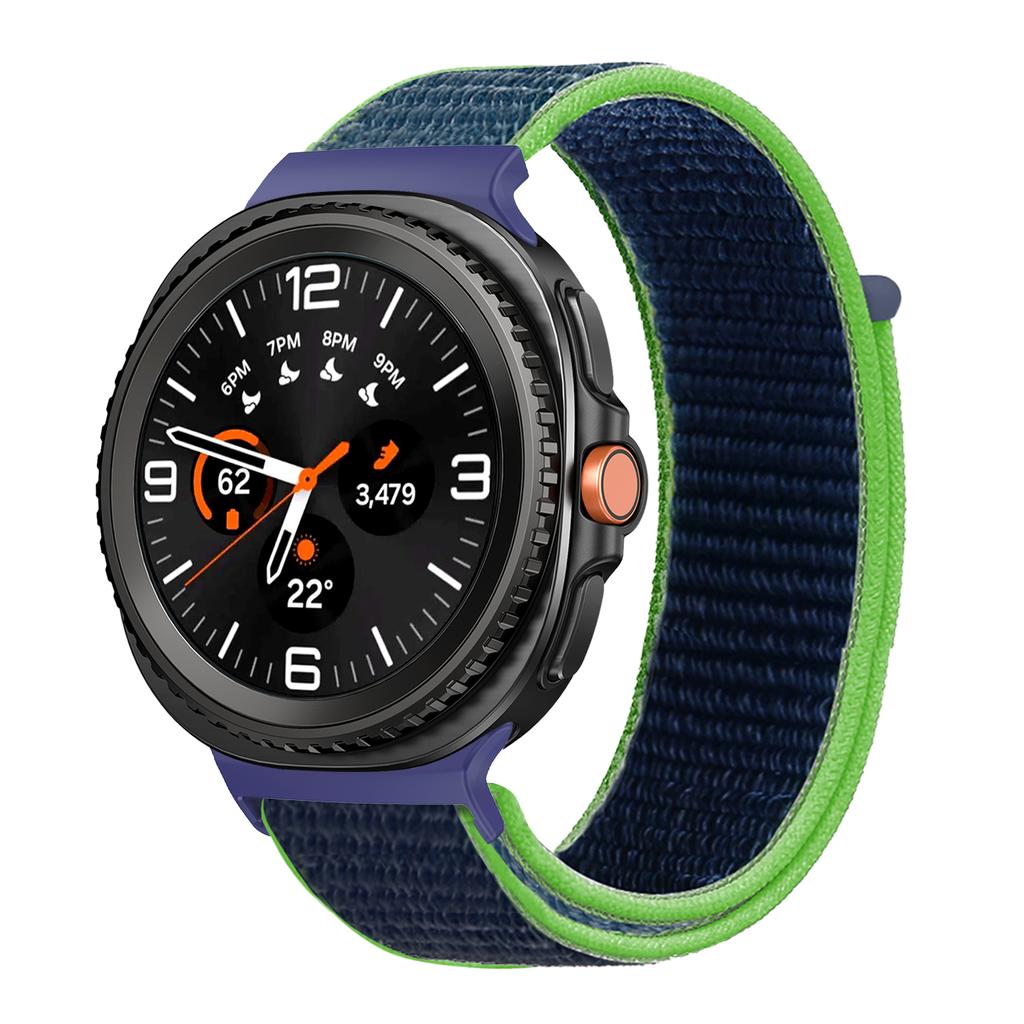Nylon Strap for Samsung Galaxy Watch 8 44mm 40mm Watch8 Classic Elastic Woven Adjustable Watchband Bracelet Sport Correa