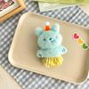 Cartoon Shorts Dog Rabbit Panda Plush Toy Keychain For Kids And Car Decor