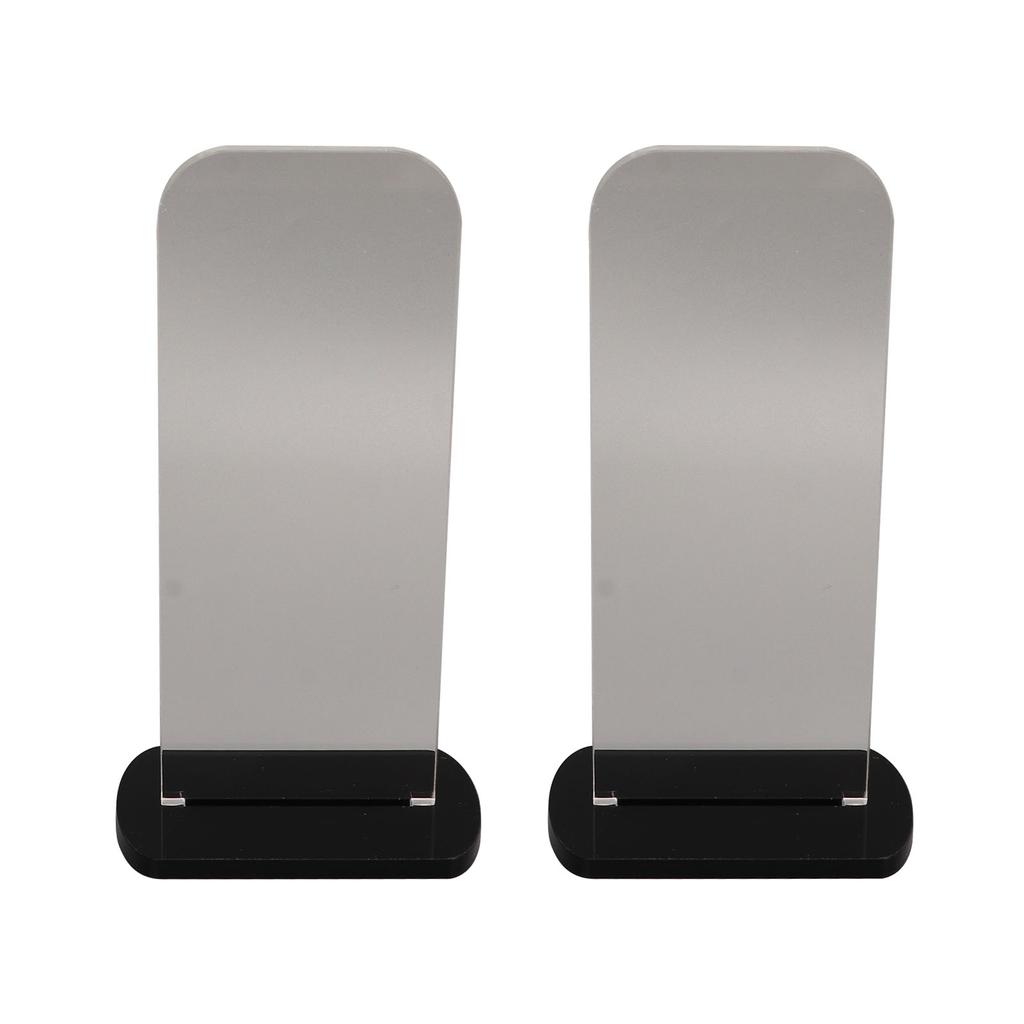 2Pcs Acrylic Boxing Glove Stand Vertical Boxing Glove Display Stand Acrylic Gloves Holder Black