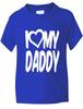 Love My Daddy Kids Funny Boys Girls T Shirt Age 1-13