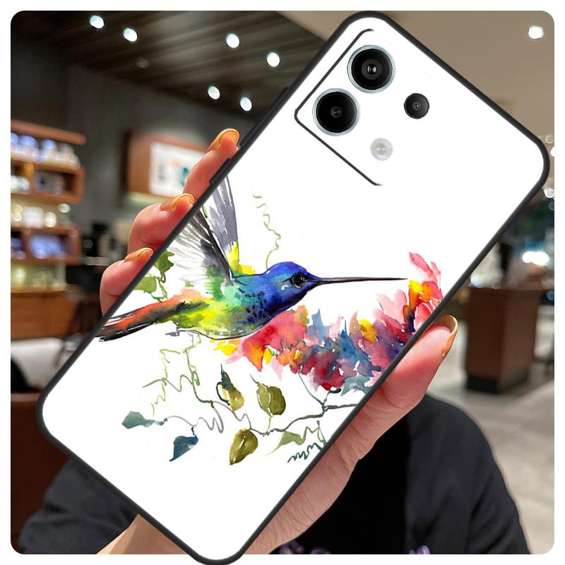 Hummingbird Case For Xiaomi Redmi Note 14 10 11 12 13 15 Pro Plus Cover For Redmi 15 15C 14C 10C 12C 13C