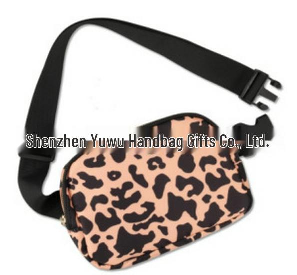 

Багатофункціональна сумка-сумка Lulu Outdoor Sports для бігу на талії та через плече з логотипом леопардовий