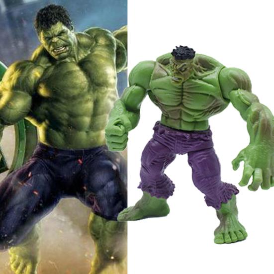4 stk Hulk Figur Realistisk Samleobjekt Langvarig Marvel Avengers Hulk Actionfigur Julegave