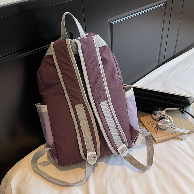 Versatile Drawstring Backpack - Lightweight Sports Bag for Tennis & Badminton Rackets, Perfect Gym & Travel Pack