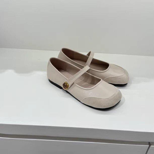 Mary Jane Shoes Soft Soles Do Not Tire the Feet Women's Shoes Summer Pumps Ballet Single Shoes One Foot Lazy