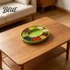 Partitioned Snack Container Football Field Tray, with Multiple Partitions, Durable PETG Party Kids Holder Supply for Watch Parties And Game Day Snacks