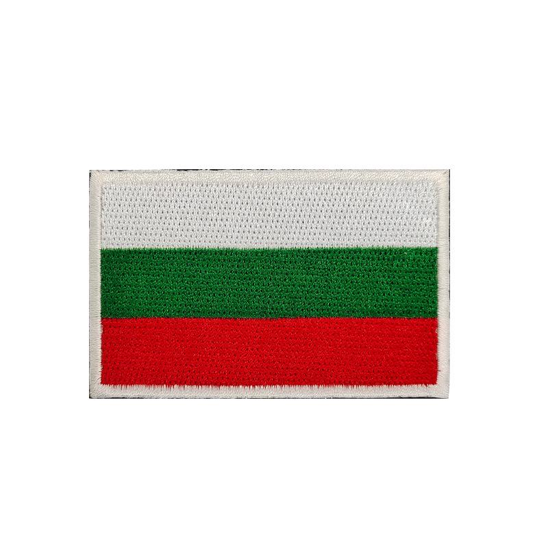 European Flags Embroidered Patches for Bags & Hats - Morale Badges with Hook, Loop & Iron-On Backing