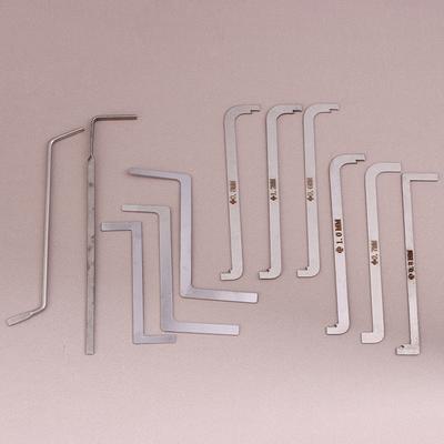 6/11Pcs High Quality Practical Lock Tool Set Replacement Turning Tool / Double Head Tension Wrench Emergency Tools