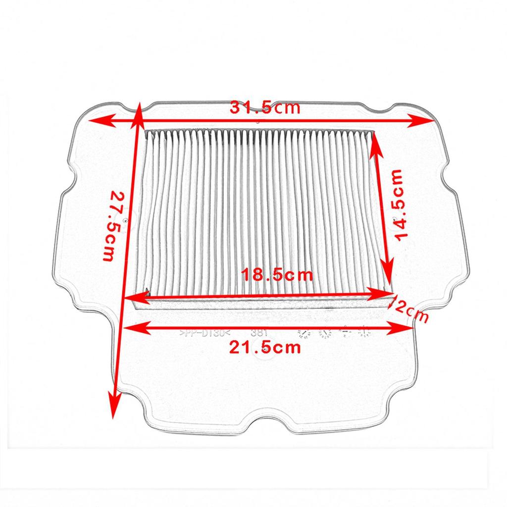 Air Filter Fit for Honda 650 Nt V Deauville 1998-2005 Replacement ACC
