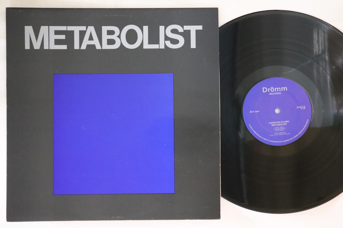 

LP Record METABOLIST - Hansten Klork DRO2 DROMM 1980 UK Rock Used
