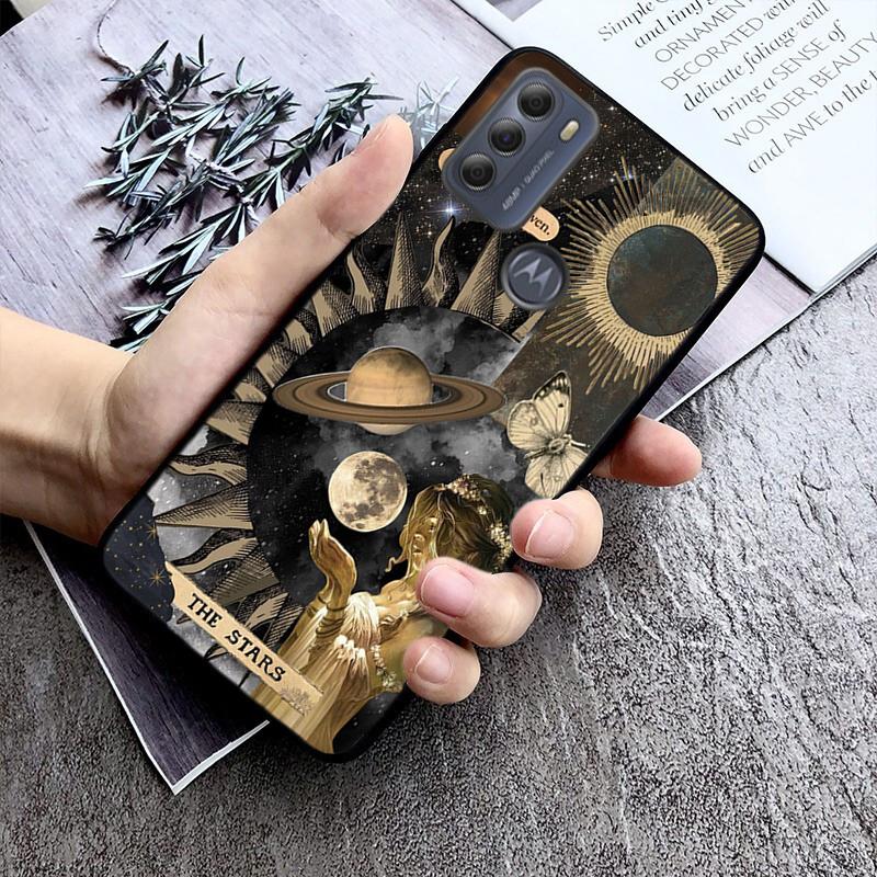 Flower Girl Art Phone Case For Moto G84 G22 G32 G42 G52 G62 G53 G72 G60 G60S G100 G10 G20 G30 G13 G50 G 5G G Pure