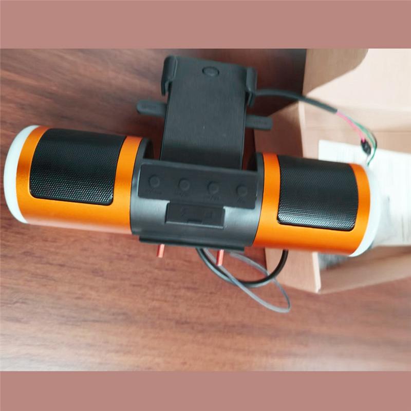 Motorcycle Bluetooth Music Player Radio MP3 Music Player Waterproof MT487 Stereo Speaker Motorcycle Audio FM Radio