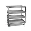 Miling 4-Tier Stainless Steel Mobile Tool Cart