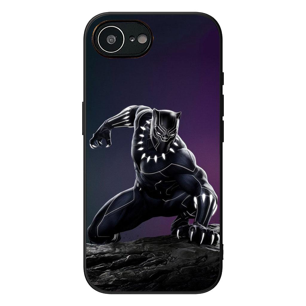 

Black Marvel Panther Casing Phone Cover for Samsung Galaxy S22 S21 S20 Fe Ultra S9 Plus + A13 A22 M21 M31 M55 M15 Case Galaxy M55