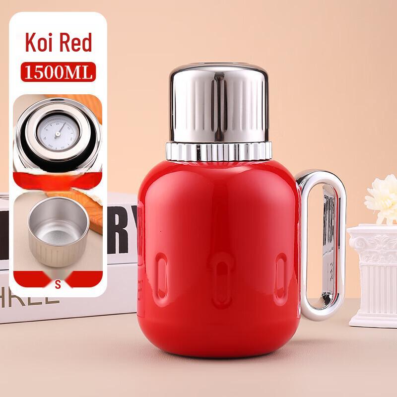 

ZISIZ Large Capacity Insulated Tea & Water Flask