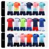 Kinderfußballtrikot-Set Jungen und Mädchen Sommer Schüler Trainings trikot Spieltrikot Bedrucktes Fußballtrikot