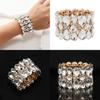 Drop Luxurious Water Crystal Glass Fashion Bracelet For Stylish Women Winter