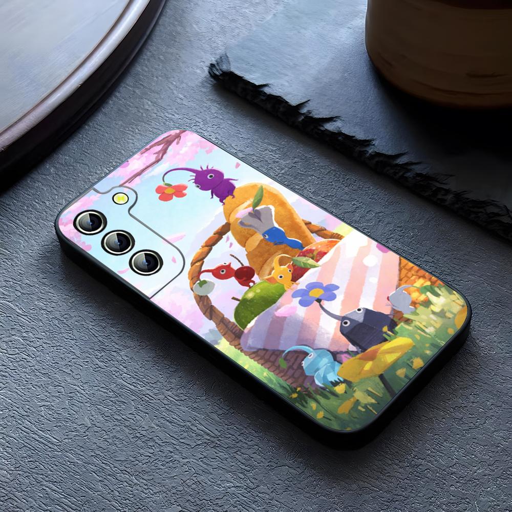 PIKMIN 4 Phone Case For Samsung Galaxy S26 S24 S23 S22 S25 S21 S20 Ultra Fe Plus A54 A24 A55 A53 Coque