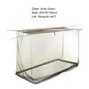 Outdoor Single Mosquito Net Portable Army Green Folding Bed Tent for Camping