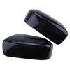 Pair Mirror Cover Cap Housing For 2003-2006 2007 Honda Accord Sedan/Coupe Black
