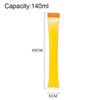 50 Stück Einweg Eis am Stiel Formbeutel Gefrierschläuche mit Zip-Verschluss Joghurtstiele Saft Frucht Smoothies Pops Eiswerkzeuge