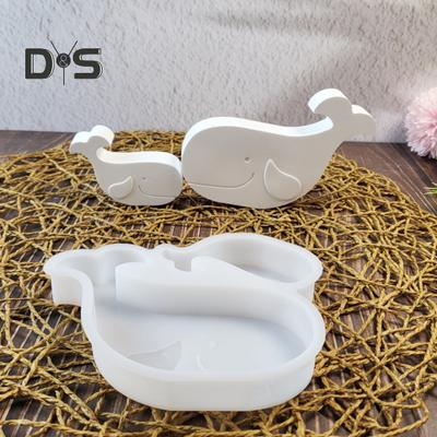 Φόρμα Σιλικόνης Φάλαινας Ευέλικτη Φόρμα Σαπουνιού Φάλαινας 3D Φόρμα Χύτευσης Φάλαινας για Ρητίνη Κατασκευή Κεριών DIY Τσιμέντο Γύψος Χειροτεχνίες