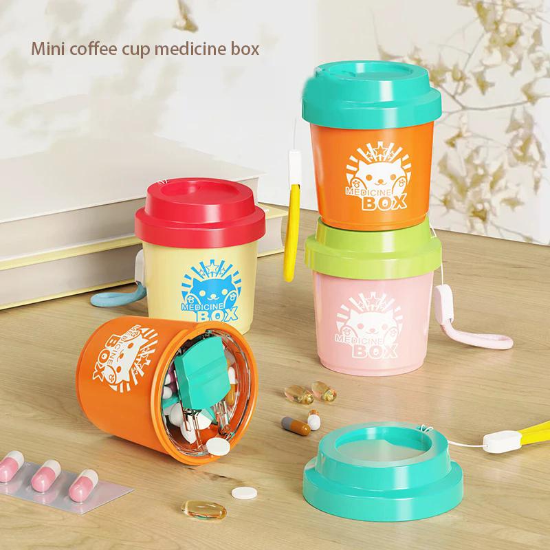 3/4 Grids Large Capacity Pill Cases Organizer Box Weekly Travel Pill Organizer Portable Pocket Pill Case Holder Container Box