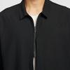 Nike Dri Fit Jackets Men's Black Stand Collar Moderate