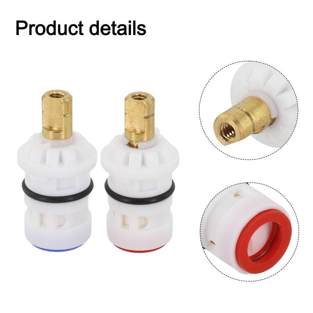 For Bathroom Use Faucet Cartridge Replacement Leak-Proof Faucet Repair 0.93 X 0.92 X 1.81 Inches Compact Size For Valves