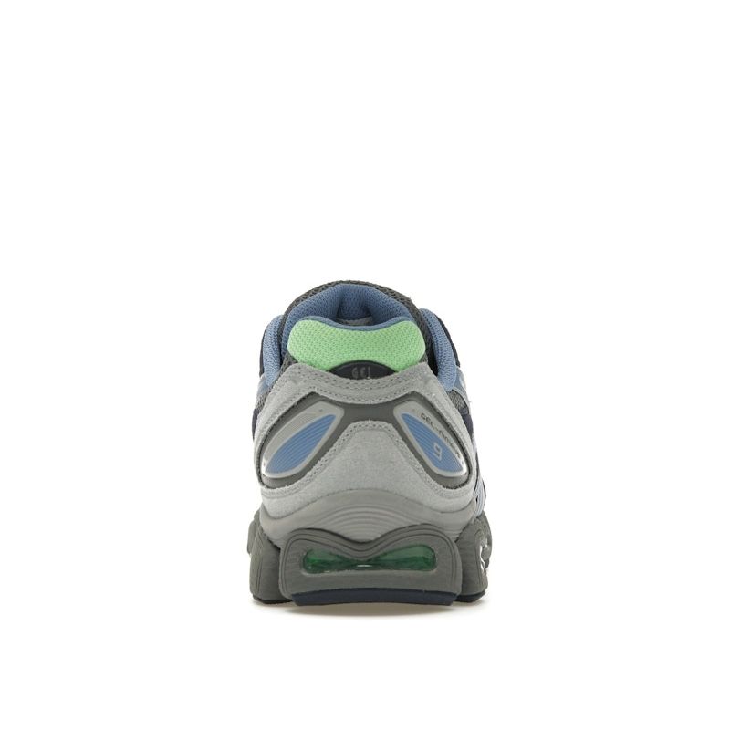 Asics Tênis Unissex Gel Nimbus 9 Cinza Aço Azul Harmonia 1201A584-023