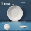 A5 Melamine Lotus Leaf Dinner Plate