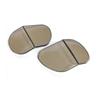 Genuine Halcyon Replacement Split Lens for MK49 Halcyon Smoke Tinted Goggles, Gray,