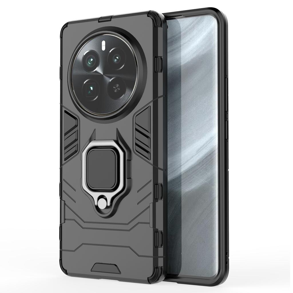 For Realme 12 Pro+ 5G/Realme 12 Pro 5G Shockproof Phone Case Ring Holder Kickstand Phone Cover