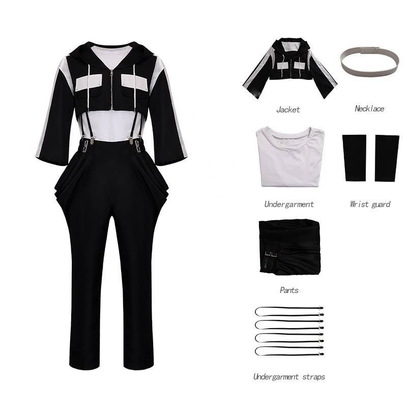 Tamons B Side Cosplay Dress Polyester Material For Game And Anime Fans