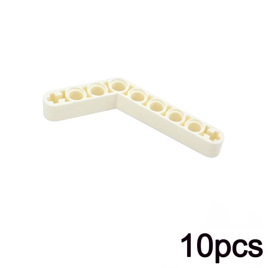 

DO-IT-YOURSELF 6x4 Bent Liftarm Thick Curved Arm 10Pcs Moc Constructing Blocks Technical Beam Compatible 6629 Assembles Particles Bricks toy