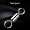Super Strong Figure 8 Alloy Ring Connector for High-Speed Fishing