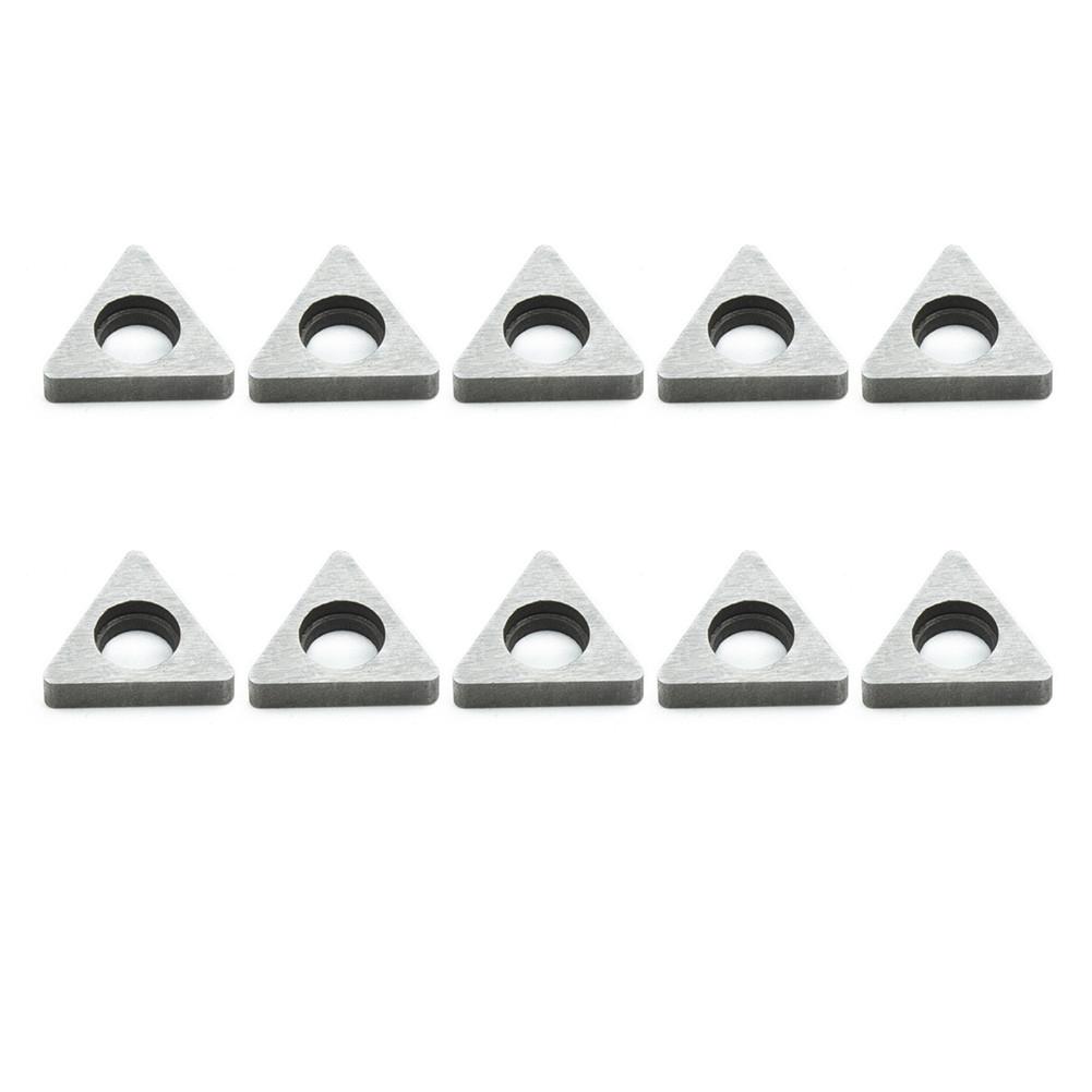 Shims Triangle For TNMG1604 Insert Turning Tool Carbide 10Pcs Set Kit Useful 10p