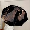 1pc Michael Jackson Automatic Folding Umbrella, Portable Collapsible Design, Casual Outdoor Accessory L1202007