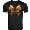 Butterfly Dark Black and White Unisex T-Shirt Tee S -5XL