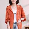 Basic Jackets Women Out Elegant Sun-proof Summer Vacation Simple All-match Mujer Loose Leisure Thin Fashion