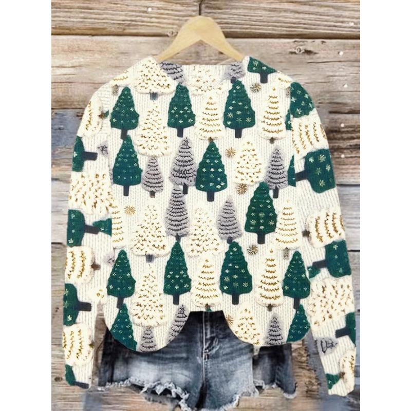 Podzimní a zimní nové dámské oblečení šik s dlouhým rukávem 3D dámský tištěný vzor ležérní móda dámská mikina volného střihu