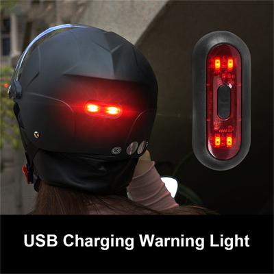 Lumină de avertizare pentru cască de motocicletă Lumină inteligentă pentru cască