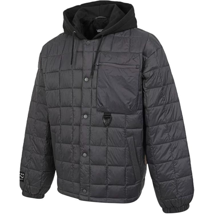 Vans Sports Hooded Casual Long Sleeve Cotton Jacket Men jackets VN000QTG1O7 M
