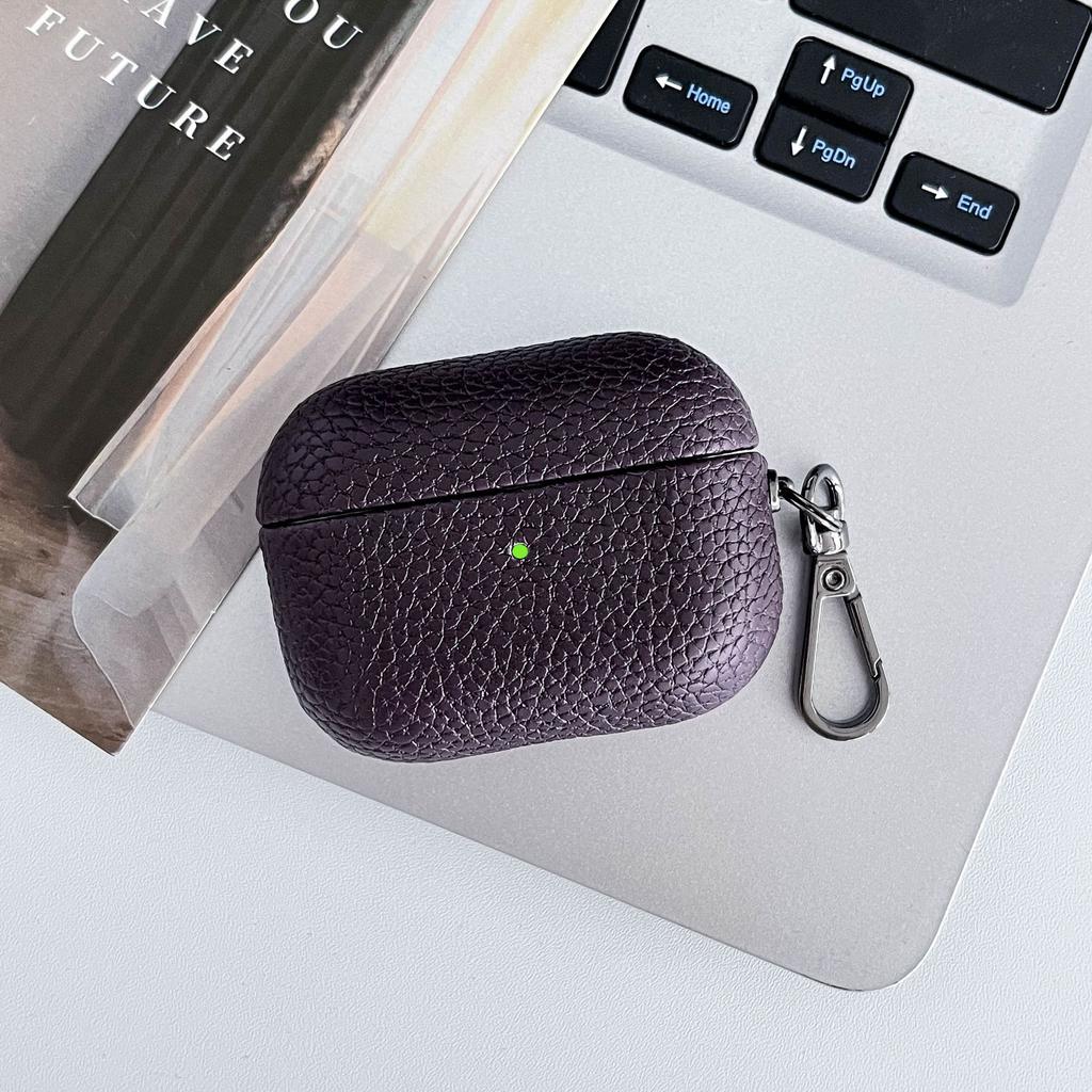The Earphone Case Is Suitable for Apple Wireless Bluetooth Earphone Compartment Solid Color Earphone Case.