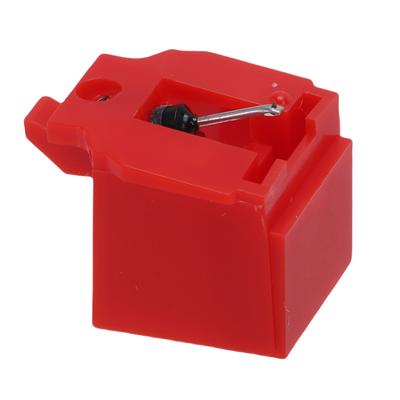ATN91R Needle Replacement for AT91R Moving Magnet Cartridge 0.6  Conical Record Player Needle Red